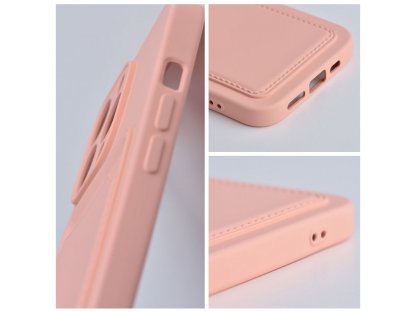 Pouzdro Forcell CARD CASE pro iPHONE 14 ( 6.1 ) - růžové