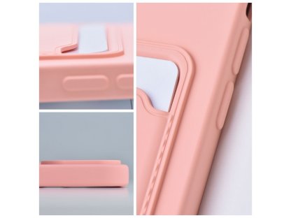 Pouzdro Forcell CARD CASE pro iPHONE 14 ( 6.1 ) - růžové