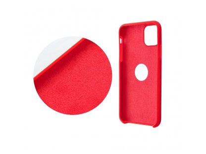 Pouzdro Forcell SILICONE pro IPHONE 14 ( 6.1 ) červené