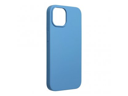 Pouzdro Forcell SILICONE pro IPHONE 14 ( 6.1 ) modré