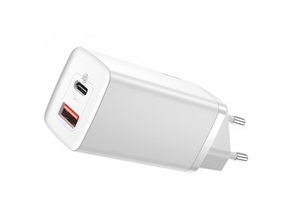 GaN2 Lite 65W Quick Charge USB / USB Type C Quick Charge 3.0 Power Delivery (nitrid galia), bílá (CCGAN2L-B02)