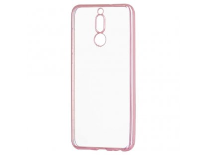 Gelové pouzdro Metalic Slim Huawei Mate 10 Lite růžové