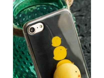 Gelové pouzdro Squishy animal gumová hračka 4D Samsung Galaxy S9 G960 kuře