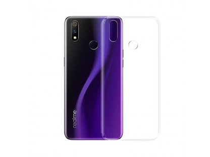 Gelové pouzdro Ultra Clear 0.5mm Realme 5 Pro průsvitné