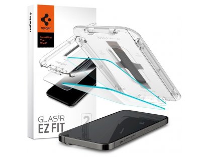 GLAS.TR "EZ FIT" TVRZENÉ SKLO 2 - BALENÍ pro IPHONE 14 PRO MAX - čiré