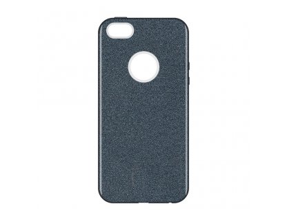 Glitter Case lesklé pouzdro s brokátem iPhone SE / 5S / 5 černé