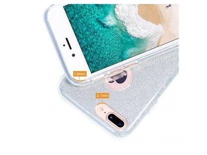 Glitter Case lesklé pouzdro s brokátem Samsung Galaxy A40 červené