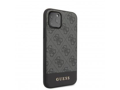 Zadní Kryt Guess 4G Stripe pro iPhone 11 Pro - šedý