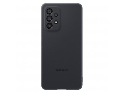 Gumové silikonové pouzdro pro Samsung Galaxy A53 černé (EF-PA536TBEGWW)