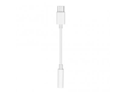 HF/audio adaptér USB-C - Jack 3,5 mm bílý