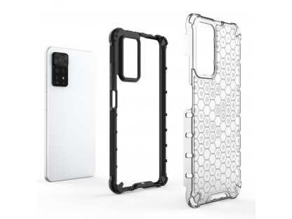 Pancéřové pouzdro Honeycomb s gelovým rámečkem Xiaomi Redmi Note 11 Pro+ / 11 Pro - modré