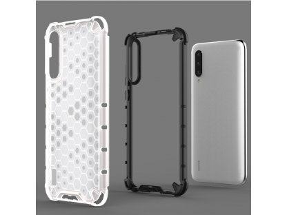 Honeycomb pancéřové pouzdro s gelovým rámem Xiaomi Mi CC9e / Xiaomi Mi A3 průsvitné