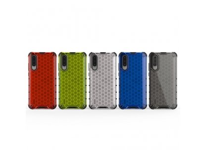 Honeycomb pancéřové pouzdro s gelovým rámem Xiaomi Mi CC9e / Xiaomi Mi A3 průsvitné