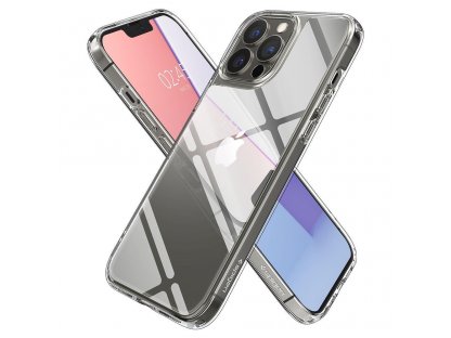 Hybridní pouzdro Quartz pro iPhone 13 Pro s tvrzeným sklem a průhledným TPU