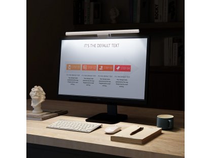 i-work LED lampa na monitor pro stolní počítač světlo bílá (DGIWK-B02)