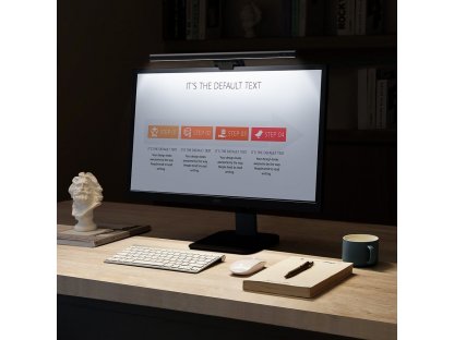 i-work LED světlo pro monitor stolního počítače černé (DGIWK-B01)