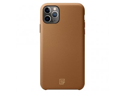 iPhone 11 Pro Max Pouzdro Spigen La Manon Câlin Easy Leather Grip - Camel Brown