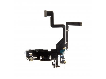 Flex Kabel vč. Dobíjecího Konektoru pro iPhone 14 Pro - černý