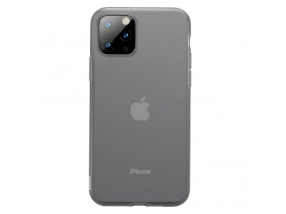 Jelly matné průsvitné gelové pouzdro iPhone 11 Pro černé (WIAPIPH58S-GD01)