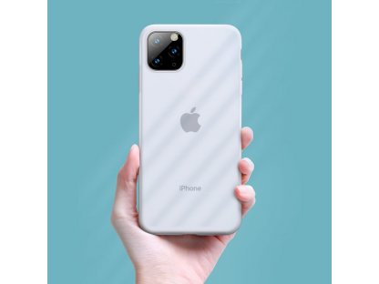 Jelly matné průsvitné gelové pouzdro iPhone 11 Pro černé (WIAPIPH58S-GD01)