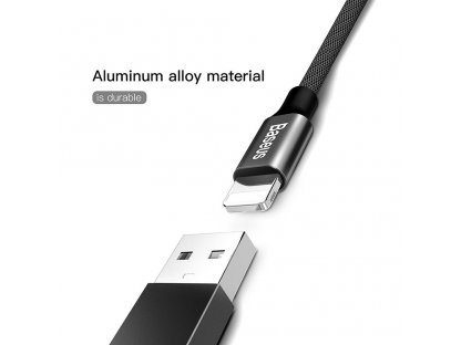 Kabel USB pro Apple Lightning 8-pin 1,5A Yvien CALYW-C01 3m černý