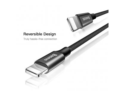 Kabel USB pro Apple Lightning 8-pin 1,5A Yvien CALYW-C01 3m černý