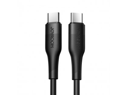 Kabel USB typu C - USB Type C Power Delivery 60W 3A 0,25m černý (Black)