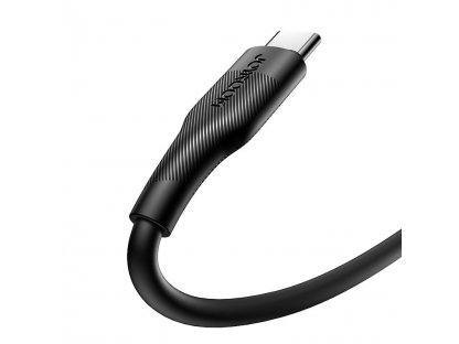 Kabel USB typu C - USB Type C Power Delivery 60W 3A 0,25m černý (Black)