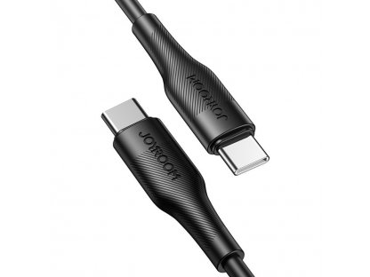 Kabel USB typu C - USB Type C Power Delivery 60W 3A 0,25m černý (Black)