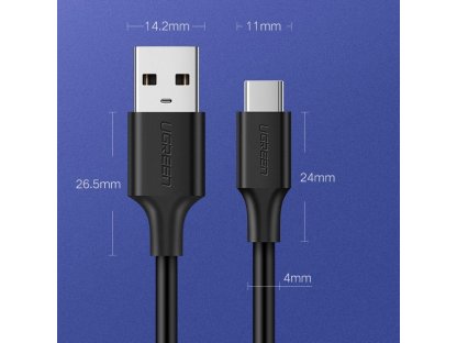 kabel USB – USB-C 480 Mb/s 3 A 1,5 m kabel černý (US287 60117)