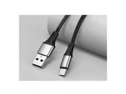 Kabel USB - USB typ C 3 A kabel 0,2 m černý (S-0230N1)