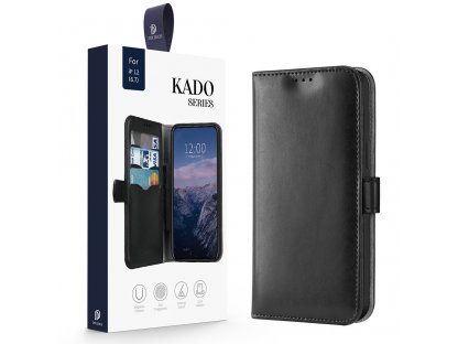 Kado pouzdro s klapkou iPhone 12 Pro Max černé