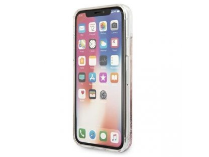 KLHCPXTRKSRG pouzdro pro iPhone X/XS rose gold/rose gold Glitter Signature