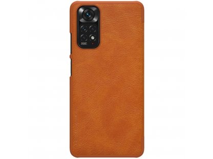 Knížkové pouzdro pro Xiaomi Redmi Note 11 hnědé