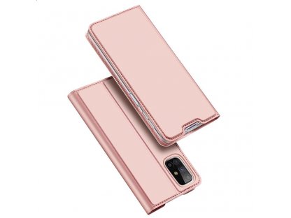 Knížkové pouzdro Skin Pro pro Samsung Galaxy M31s růžové