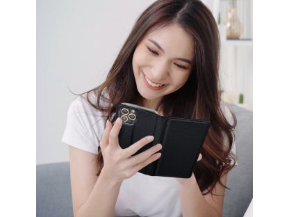 Knížkové pouzdro Smart Case pro Xiaomi Redmi Note 10 černé