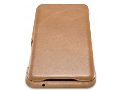 Kožené knížkové pouzdro Samsung Galaxy S20 Ultra khaki (RS992007-GG)