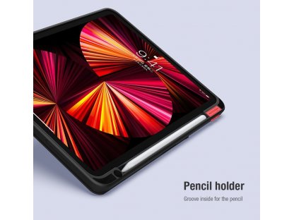 Kožené pouzdro Bevel pro iPad Pro 11 2020/2021 černé