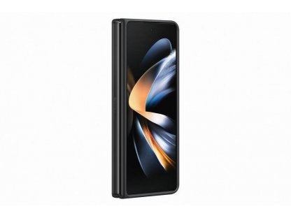 Kožený Kryt pro Samsung Galaxy Z Fold 4 - černý