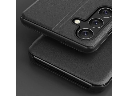 Knížkové pouzdro Eco Leather View Case pro Samsung Galaxy A54 5G s odklápěcím stojánkem černé