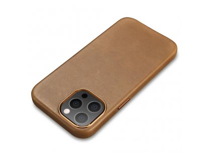 Kryt iPhone 13 Pro Max Oil Wax Premium Leather Magsafe Back Case(6,7") hnědý