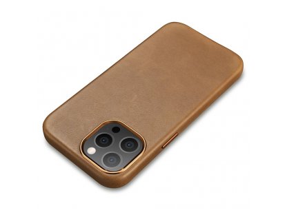 Kryt iPhone 13 Pro Oil Wax Premium Leather Magsafe Back Case (6,1 palce) hnědý