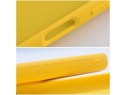 LEATHER Case for IPHONE 15 PLUS yellow