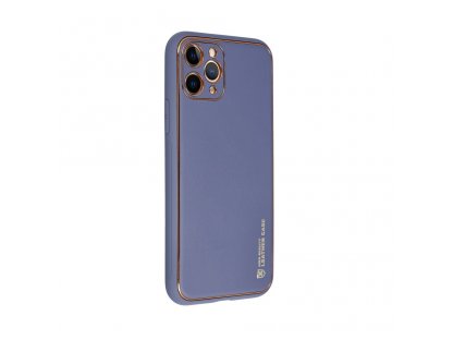 LEATHER Case for IPHONE 15 PRO MAX blue