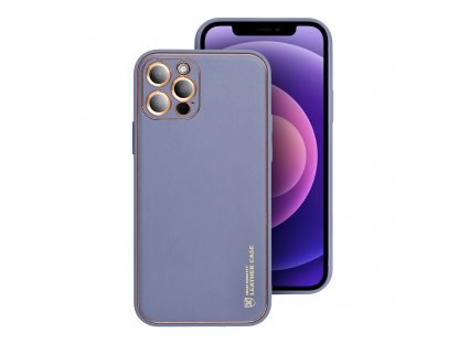 LEATHER Case for IPHONE 15 PRO MAX blue