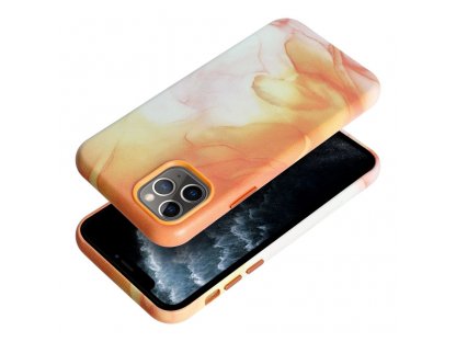 Leather Mag Cover for IPHONE 11 PRO orange splash