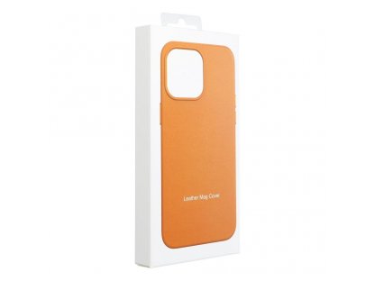 Leather Mag Cover for IPHONE 14 PLUS orange