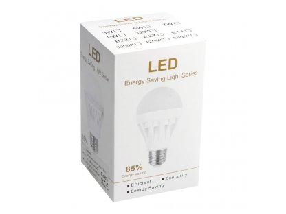 LED žárovka do USB bílé světlo 5W kabel dlouhý 1m 350lm