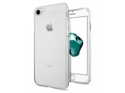 Liquid Crystal Glitter pouzdro iPhone 8 / 7 / SE 2020 / SE 2022 průsvitné (Glitter Crystal)