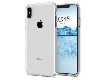 Liquid Crystal pouzdro iPhone XS Max průsvitné (Crystal Clear)